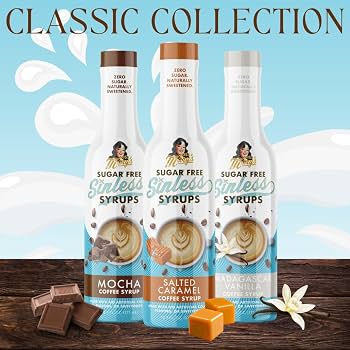 Amazon.com: Miss Mary's Sinless Syrups Classic Collection - Sugar